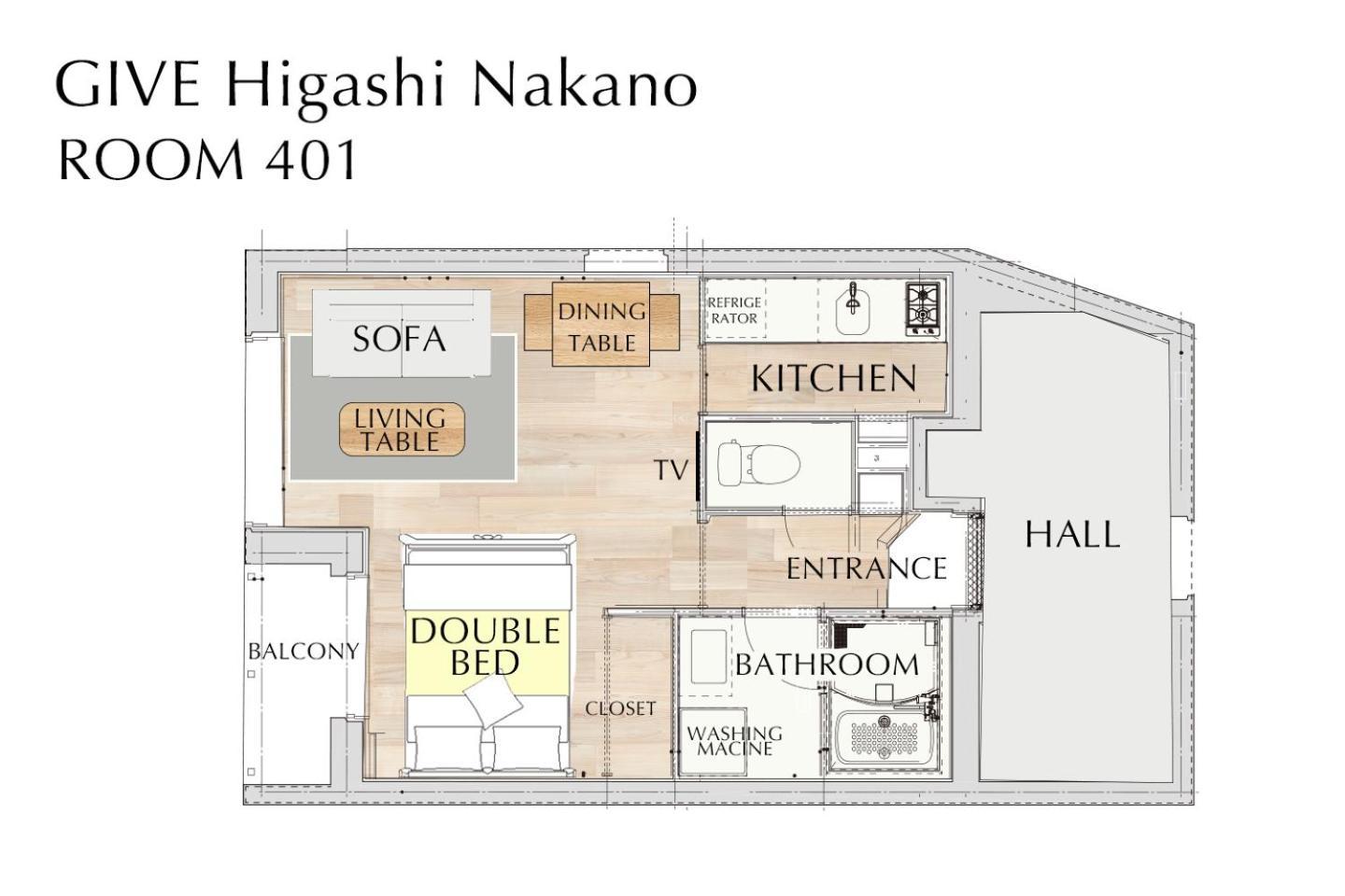 Give Higashi Nakano Tokio Exterior foto
