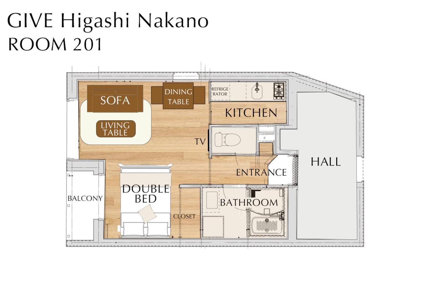 Give Higashi Nakano Tokio Exterior foto